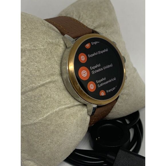 Fossil Gen 4 Authentic Digital Dial Smart Watch Custom Band FTW6016 ZA656 - Picture 4 of 12